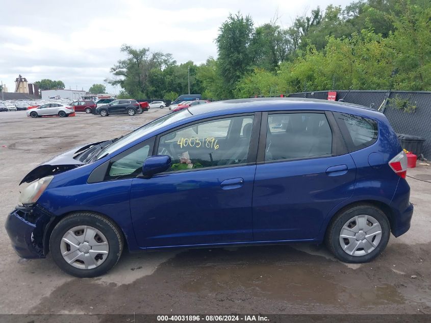 2013 Honda Fit VIN: JHMGE8H33DC053386 Lot: 40031896