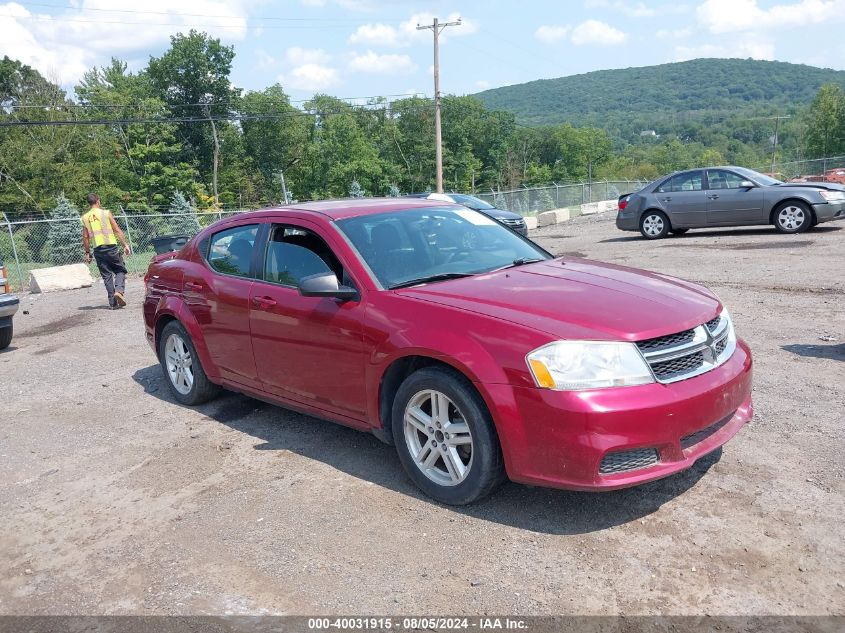 2014 Dodge Avenger Se VIN: 1C3CDZAG2EN221597 Lot: 40031915