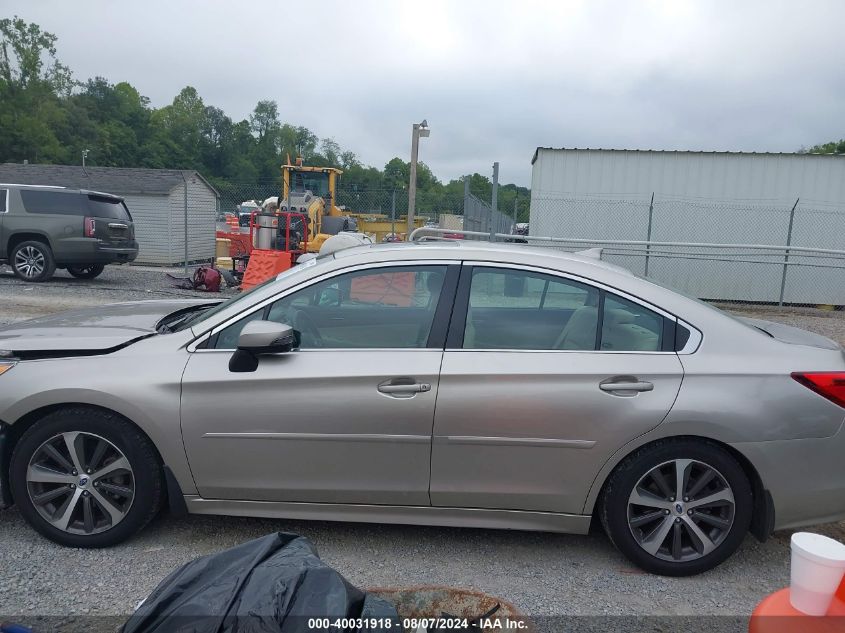 2016 Subaru Legacy 2.5I Limited VIN: 4S3BNBN61G3031317 Lot: 40031918