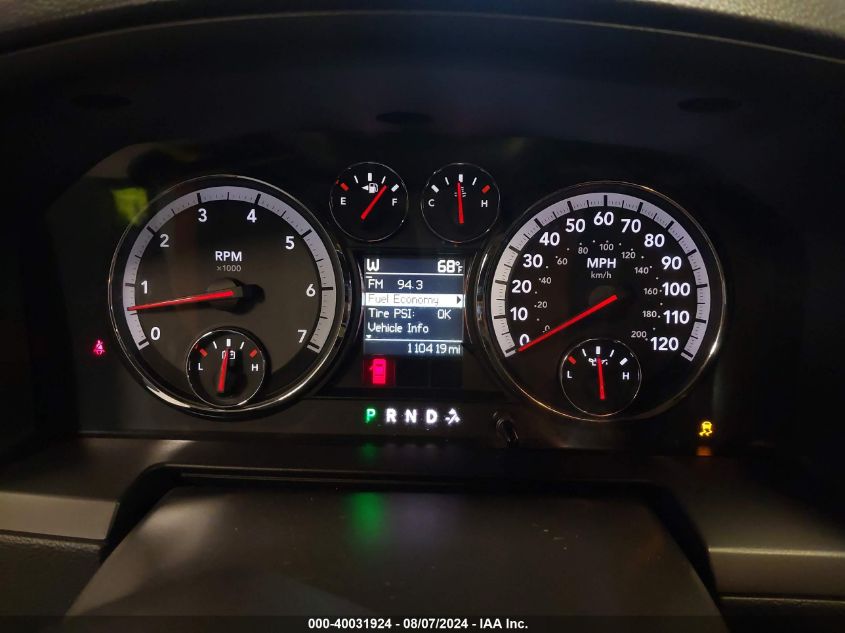 2011 Ram Ram 1500 Sport VIN: 1D7RV1GT1BS662326 Lot: 41520908