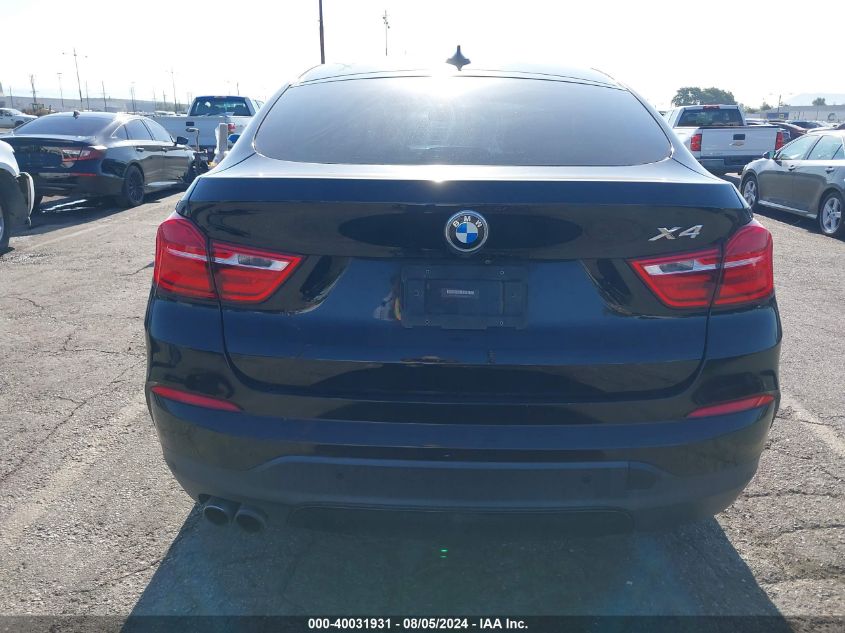 2016 BMW X4 xDrive35I VIN: 5UXXW5C51G0N92924 Lot: 40031931