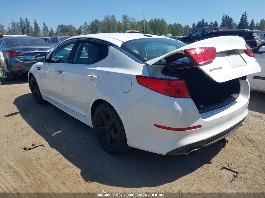 2015 Kia Optima Lx VIN: KNAGM4A78F5535026 Lot: 40031937