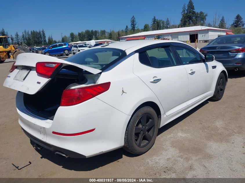 2015 Kia Optima Lx VIN: KNAGM4A78F5535026 Lot: 40031937