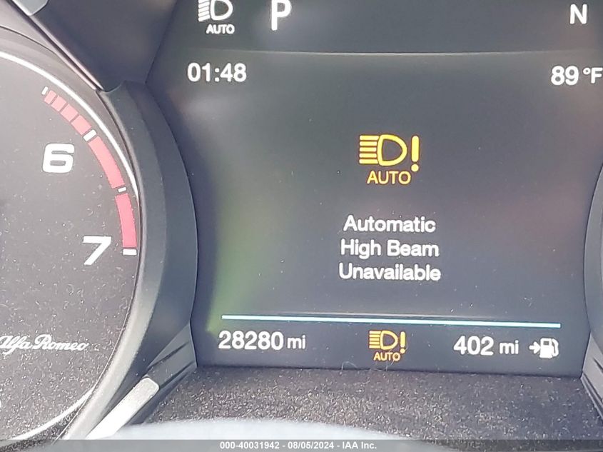 2018 Alfa Romeo Stelvio Ti VIN: ZASFAKBN6J7B58922 Lot: 40031942