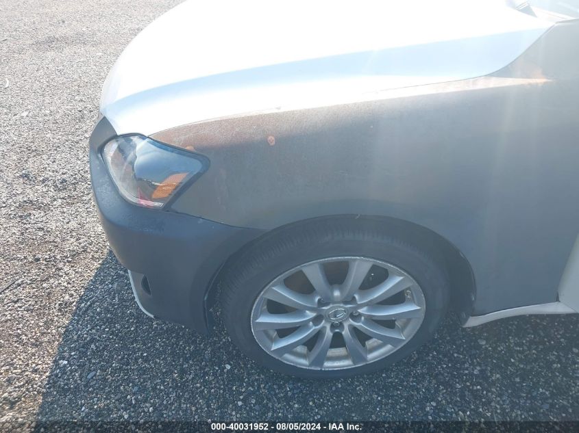 2007 Lexus Is 250 250 VIN: JTHCK262172011386 Lot: 40031952