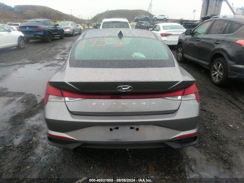 2021 Hyundai Elantra Sel VIN: KMHLM4AG3MU066007 Lot: 40031955