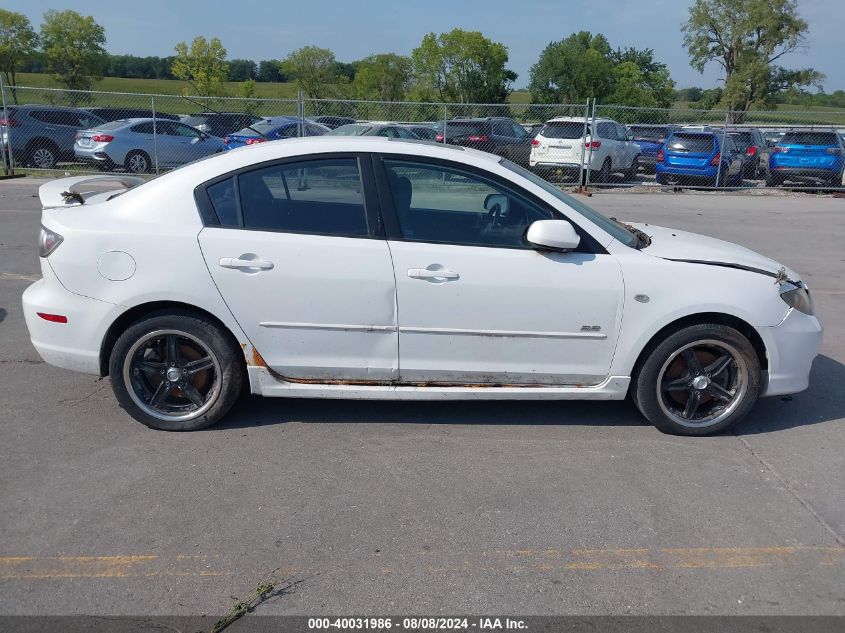 2007 Mazda 3 S VIN: JM1BK323271734199 Lot: 40031986