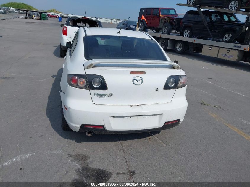 2007 Mazda 3 S VIN: JM1BK323271734199 Lot: 40031986