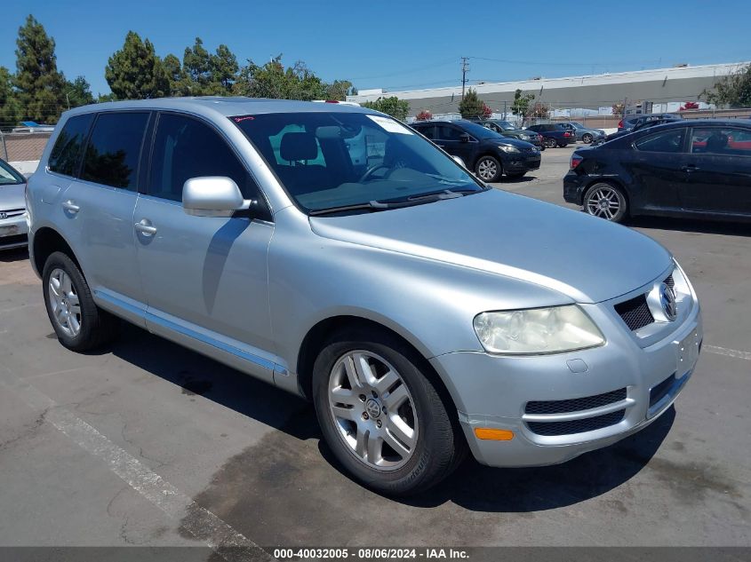 2004 Volkswagen Touareg V8 VIN: WVGCM67LX4D060043 Lot: 40032005