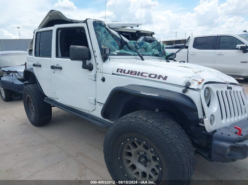 2016 Jeep Wrangler Unlimited Rubicon Hard Rock VIN: 1C4HJWFG9GL152388 Lot: 40032012