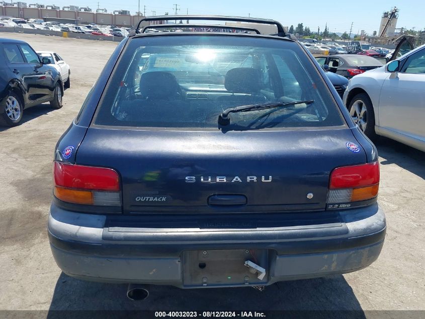 1996 Subaru Impreza Outback VIN: JF1GF4850TH814620 Lot: 40032023