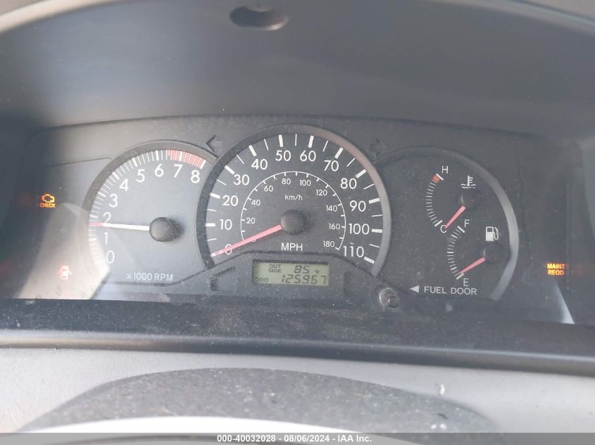 2005 Toyota Corolla Ce VIN: 1NXBR32E55Z545292 Lot: 40032028