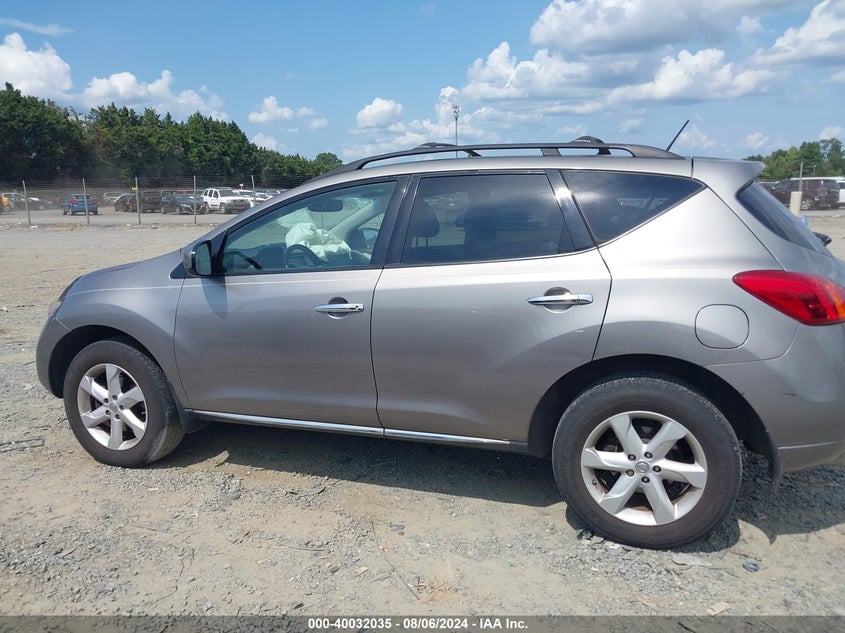 2010 Nissan Murano Sl VIN: JN8AZ1MU2AW004518 Lot: 40032035