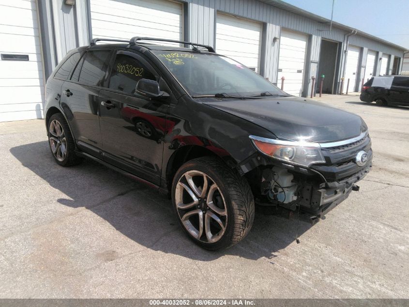 2013 Ford Edge Sport VIN: 2FMDK4AK6DBC82485 Lot: 40937787