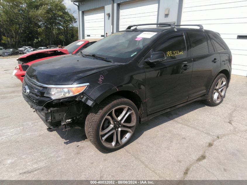 2013 Ford Edge Sport VIN: 2FMDK4AK6DBC82485 Lot: 40937787