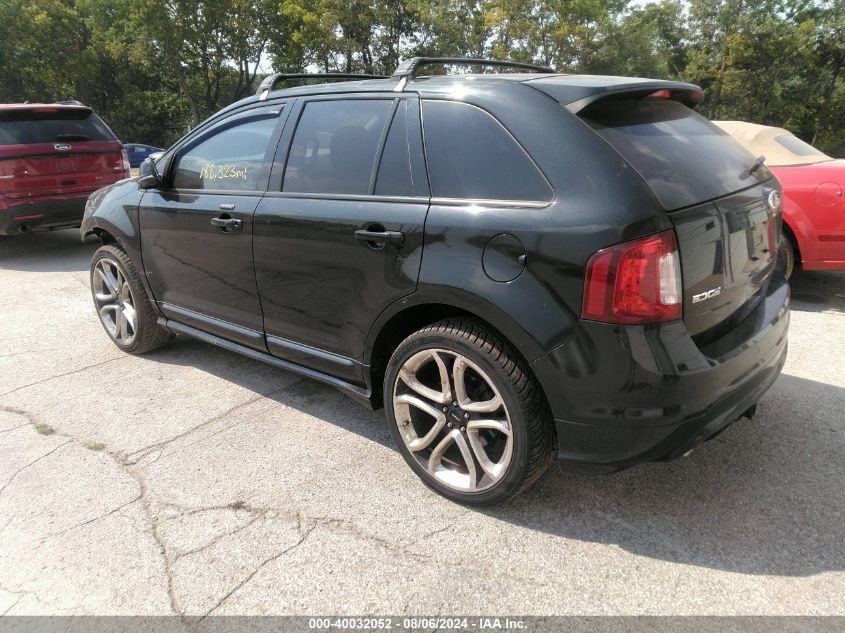 2013 Ford Edge Sport VIN: 2FMDK4AK6DBC82485 Lot: 40937787