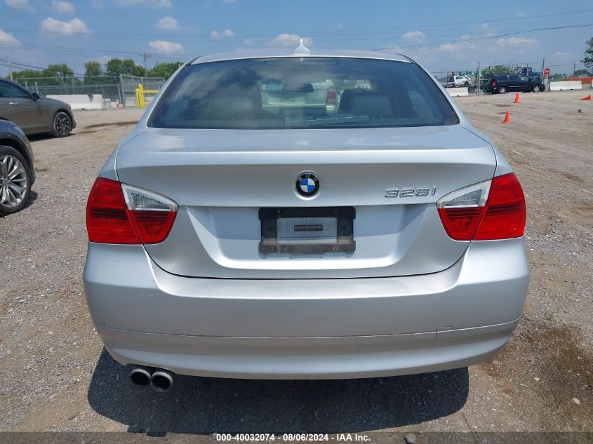2008 BMW 328 I VIN: WBAVA335X8KX84633 Lot: 40032074