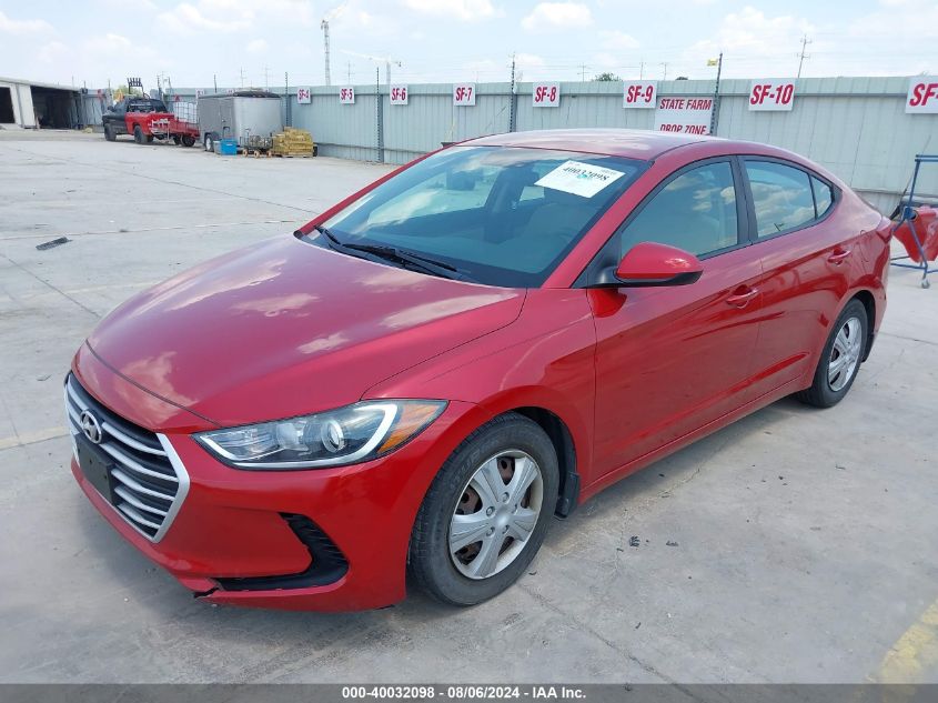 5NPD74LF9HH205576 2017 HYUNDAI ELANTRA - Image 2