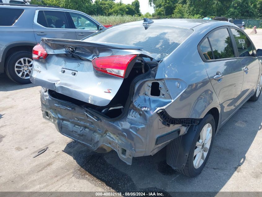 2017 Kia Forte S VIN: 3KPFL4A70HE066524 Lot: 40032118