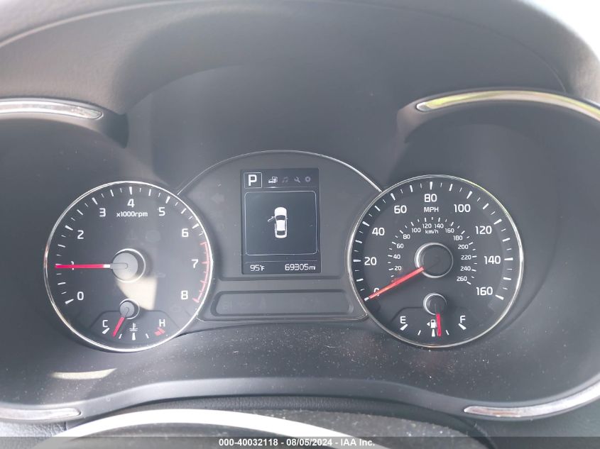 2017 KIA FORTE S - 3KPFL4A70HE066524