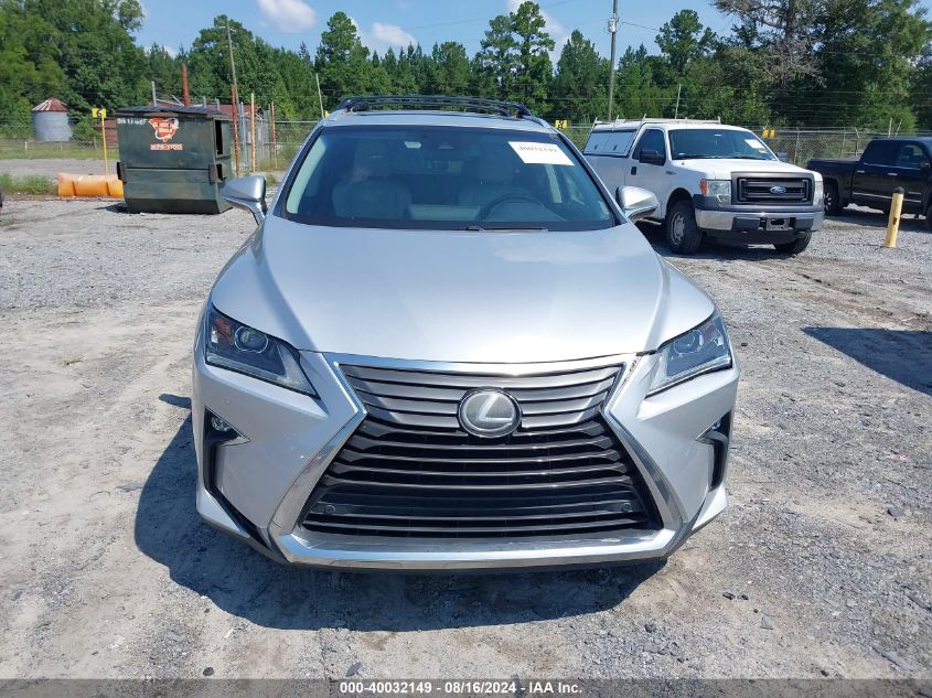 2017 Lexus Rx 350/Base/F Sport VIN: 2T2BZMCA8HC076606 Lot: 40032149