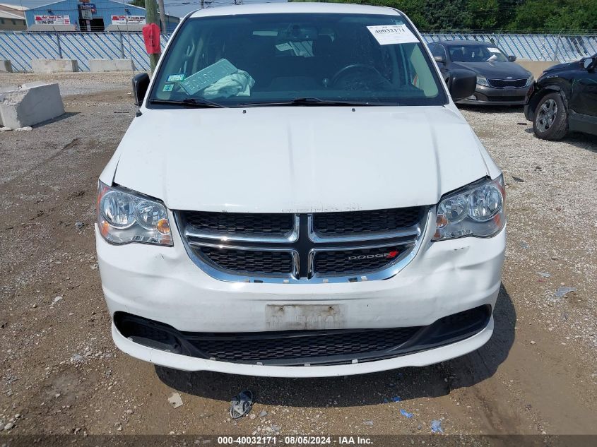 2017 Dodge Grand Caravan Se VIN: 2C4RDGBG4HR855803 Lot: 40032171