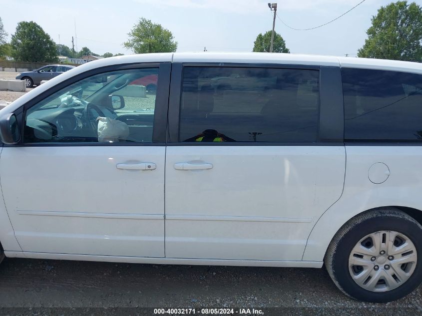 2017 Dodge Grand Caravan Se VIN: 2C4RDGBG4HR855803 Lot: 40032171