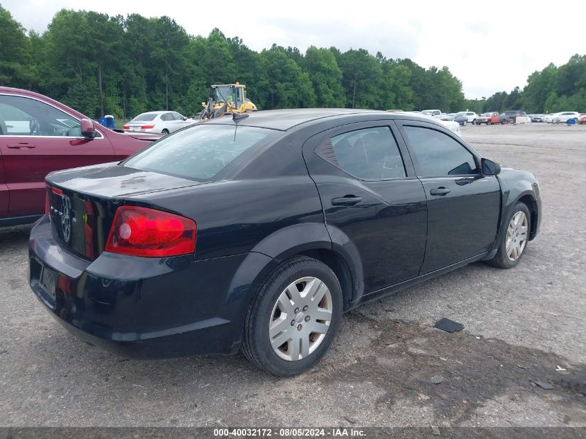 2013 Dodge Avenger Se VIN: 1C3CDZAB5DN752327 Lot: 40032172