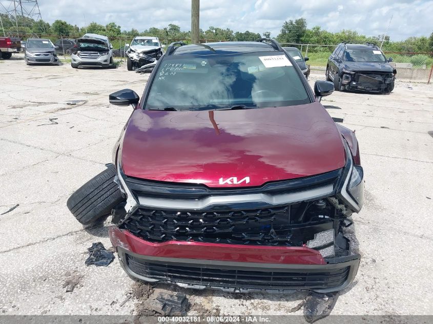 2023 Kia Sportage X-Line VIN: 5XYK6CAF0PG070159 Lot: 40032181