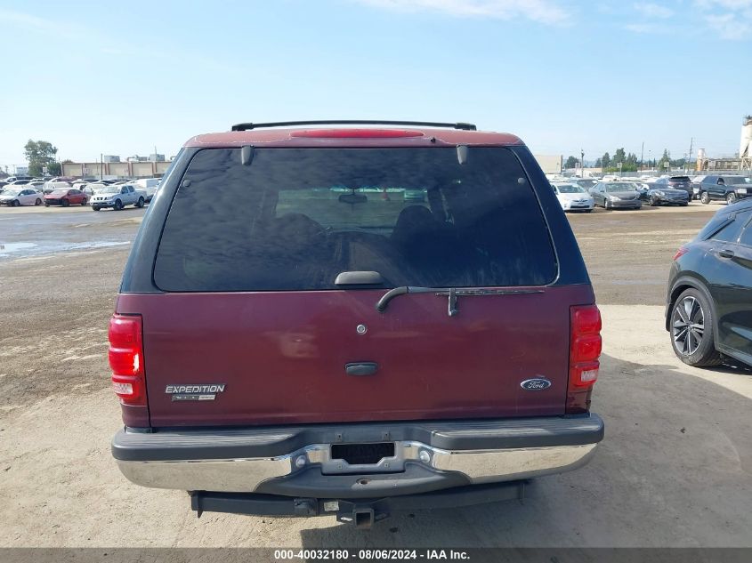 2000 Ford Expedition Xlt VIN: 1FMRU1569YLB51276 Lot: 40032180