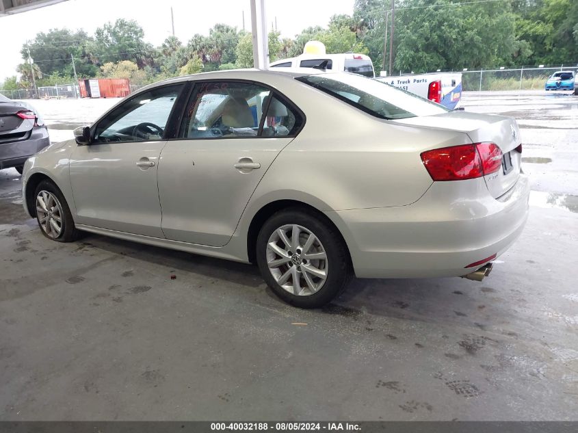 2011 Volkswagen Jetta 2.5L Se VIN: 3VWDX7AJXBM379860 Lot: 40032188