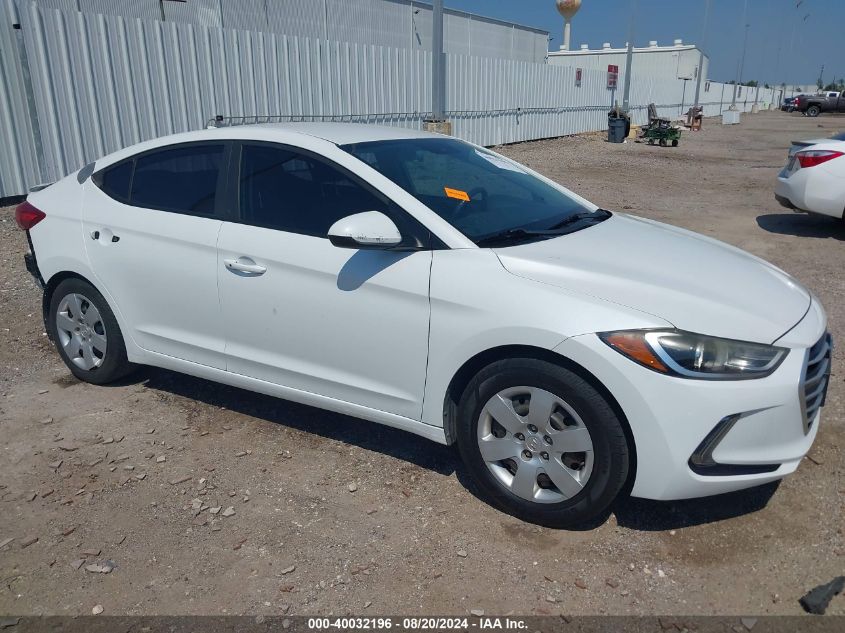 2017 Hyundai Elantra Se VIN: 5NPD84LFXHH036424 Lot: 40032196