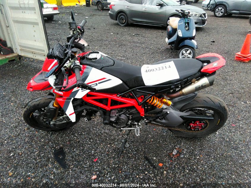2022 DUCATI HYPERMOTARD 950/950 SP ZDMBAJDT3NB008576