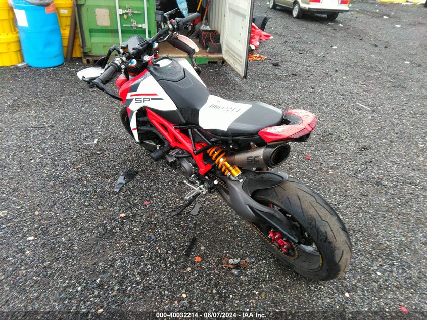2022 DUCATI HYPERMOTARD 950/950 SP ZDMBAJDT3NB008576