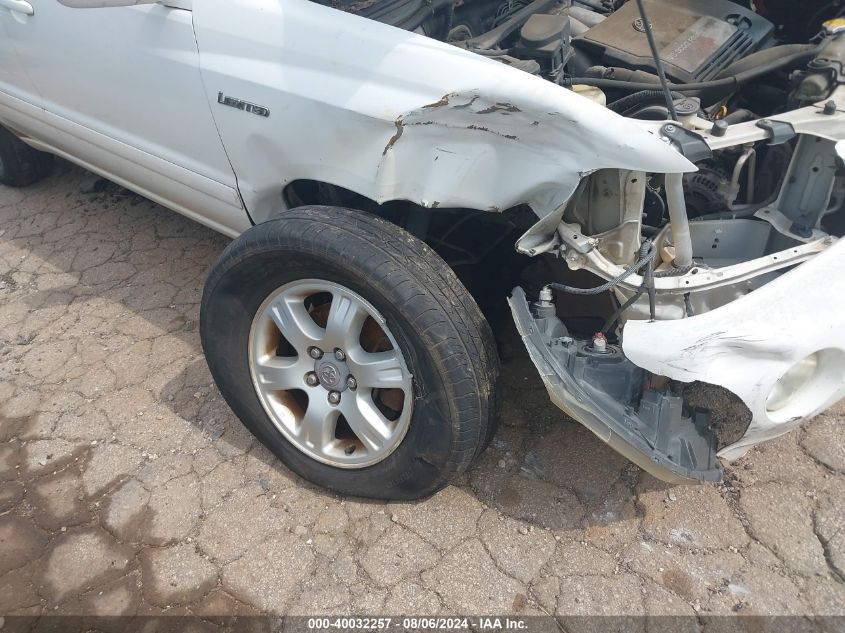 2002 Toyota Highlander Limited V6 VIN: JTEGF21A420056649 Lot: 40032257