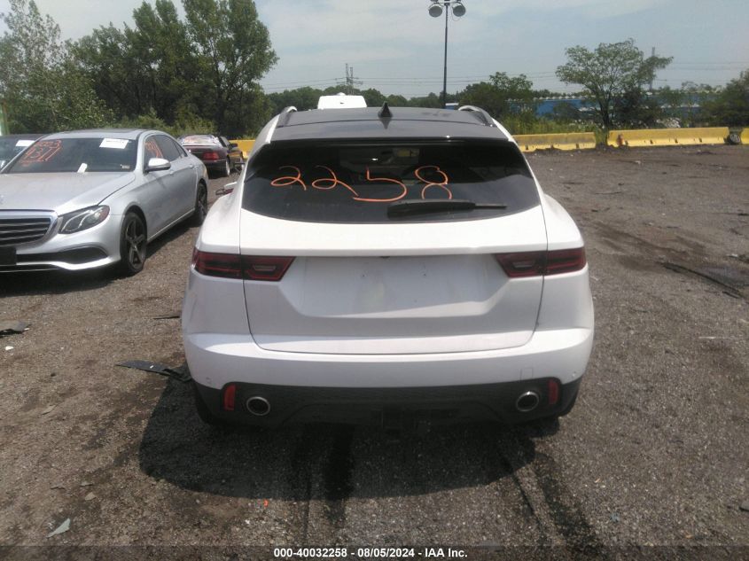 2018 Jaguar E-Pace R-Dynamic S/S VIN: SADFJ2FX1J1Z17603 Lot: 40032258