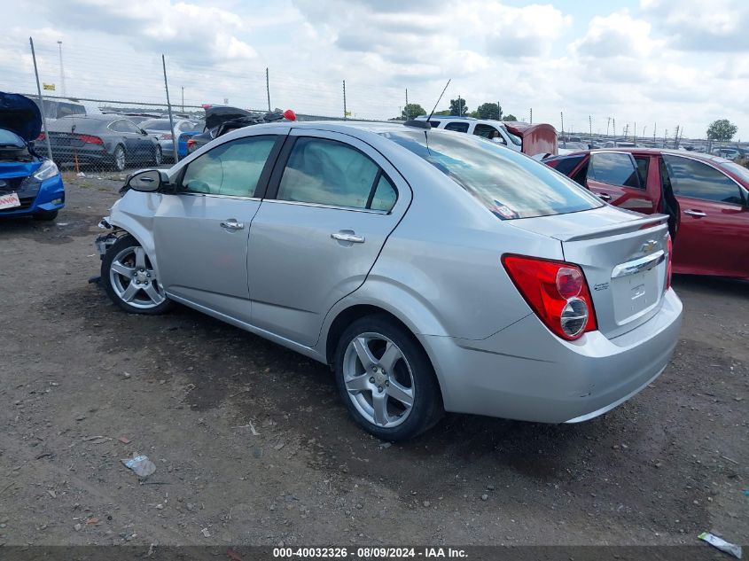 1G1JE5SB9F4204789 2015 Chevrolet Sonic Ltz Auto