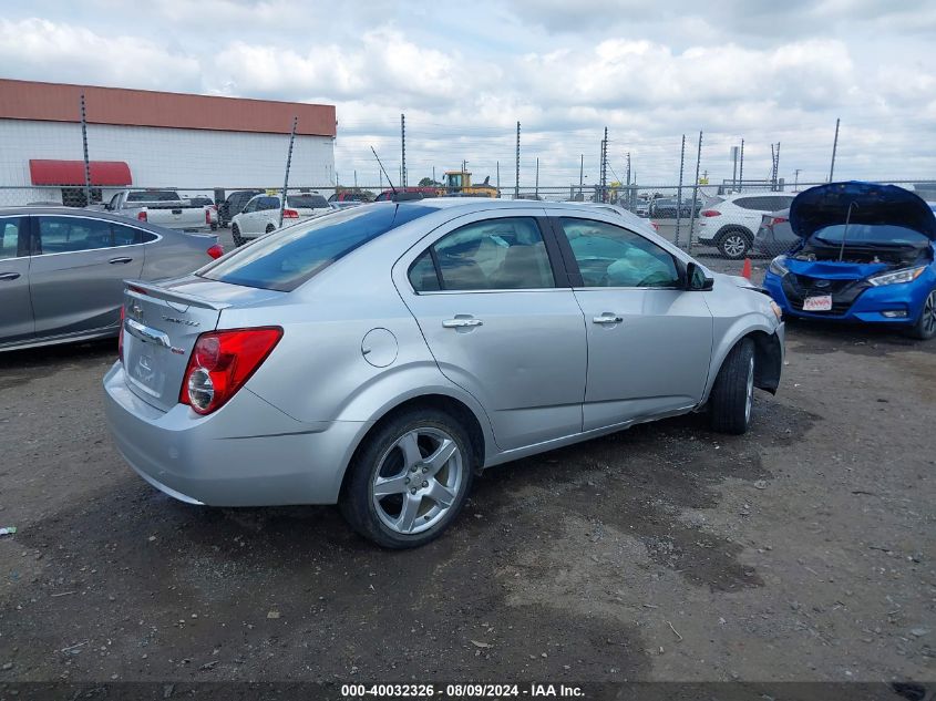 1G1JE5SB9F4204789 2015 Chevrolet Sonic Ltz Auto