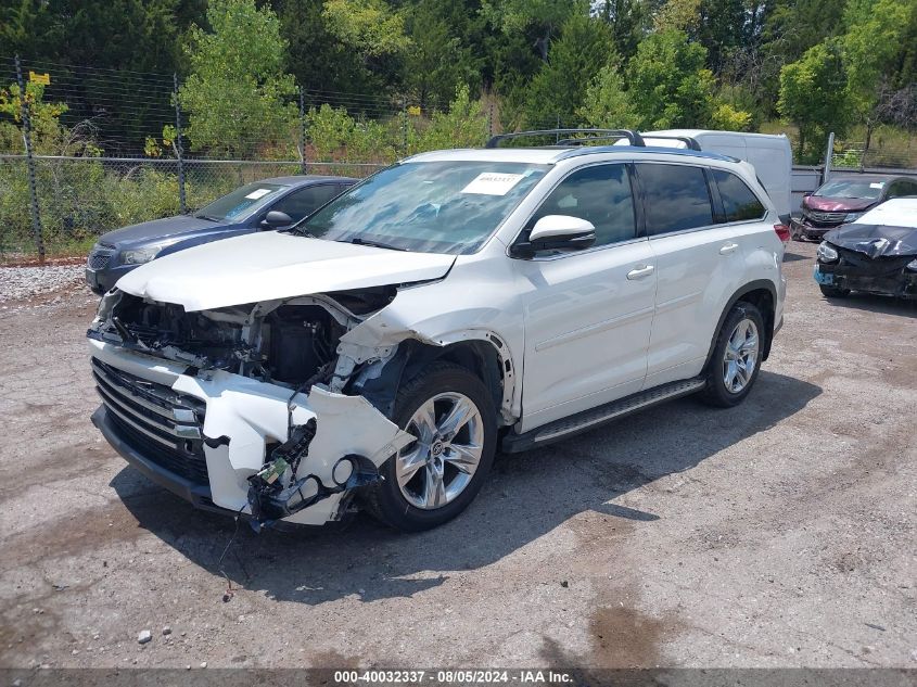 5TDYZRFHXKS311350 2019 TOYOTA HIGHLANDER - Image 2