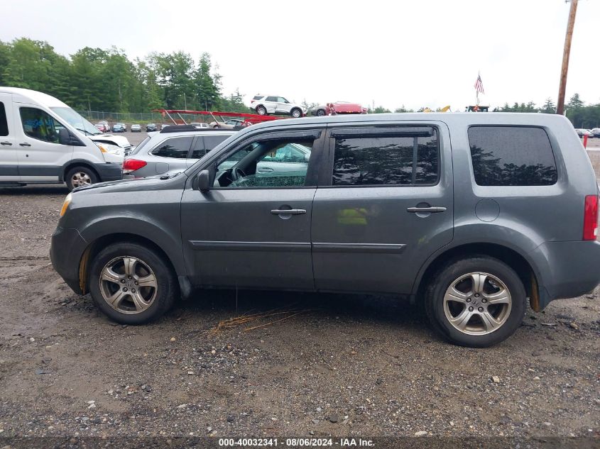 2013 Honda Pilot Ex VIN: 5FNYF4H44DB025667 Lot: 40032341