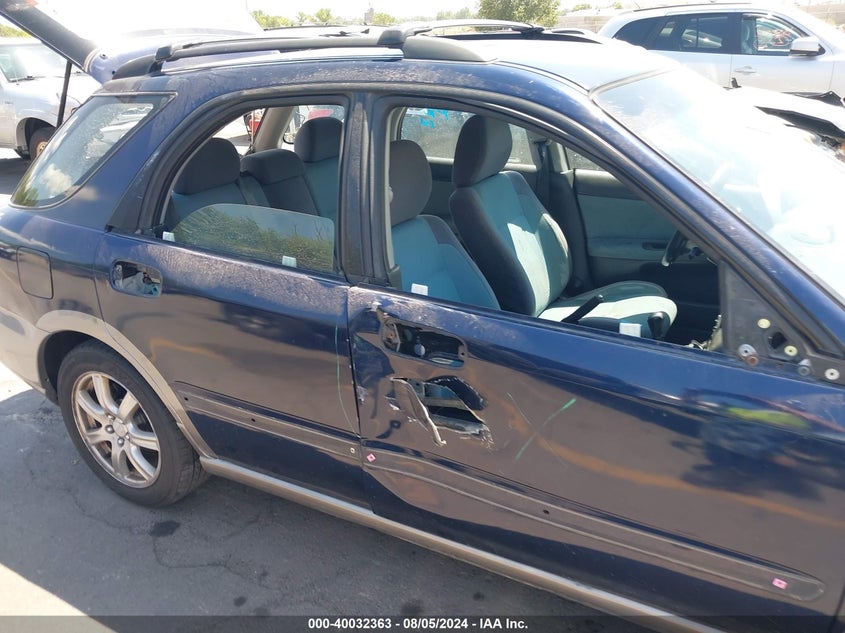 2005 Subaru Impreza Outback Sport Outback Sport/Outback Spc VIN: JF1GG68505G810097 Lot: 40032363