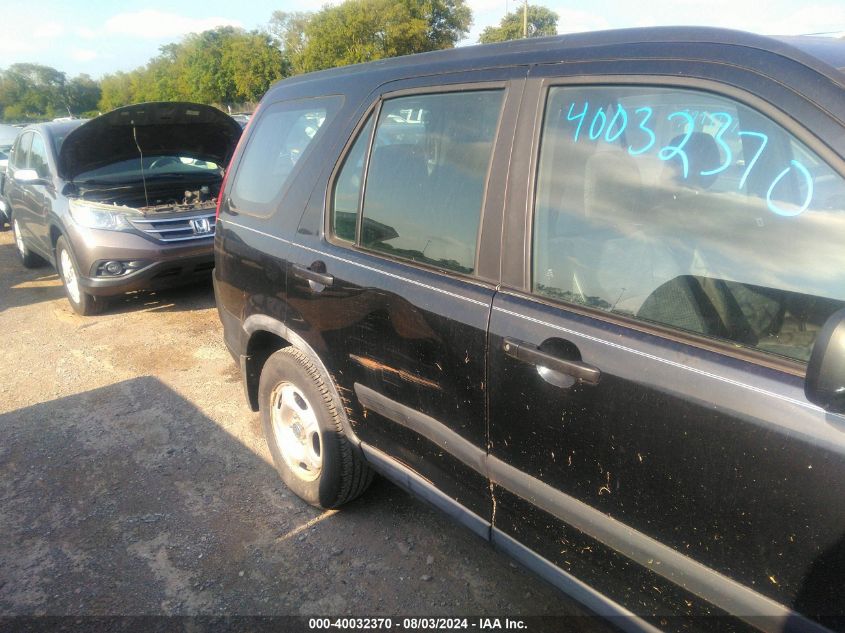 2004 Honda Cr-V Lx VIN: SHSRD68494U206830 Lot: 40032370