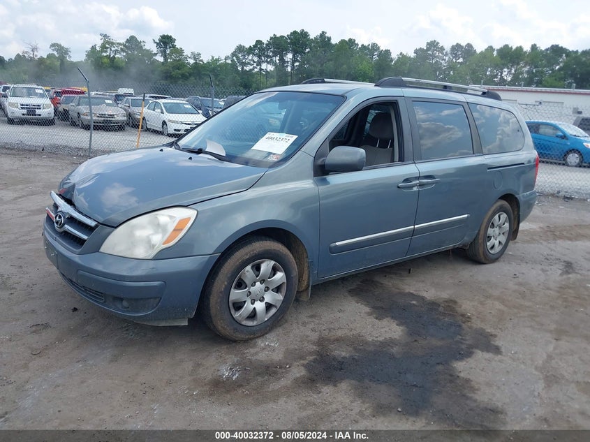 2008 Hyundai Entourage Gls/Limited VIN: KNDMC233586052050 Lot: 40032372