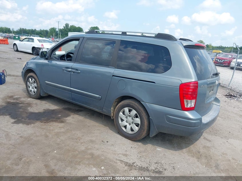 2008 Hyundai Entourage Gls/Limited VIN: KNDMC233586052050 Lot: 40032372