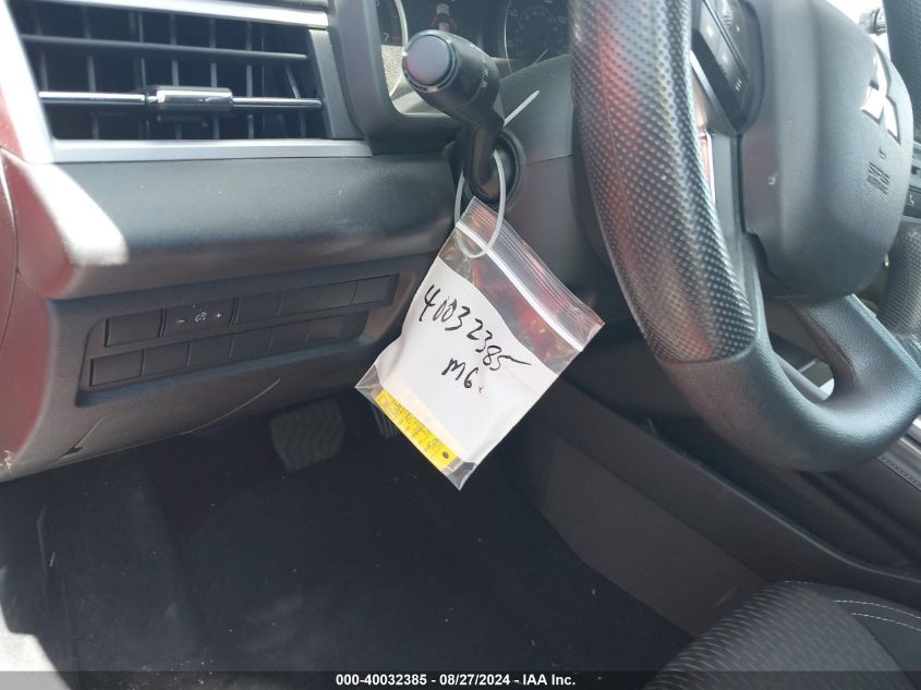 2022 Mitsubishi Outlander Es 2.5 2Wd VIN: JA4J3TA80NZ041355 Lot: 40032385