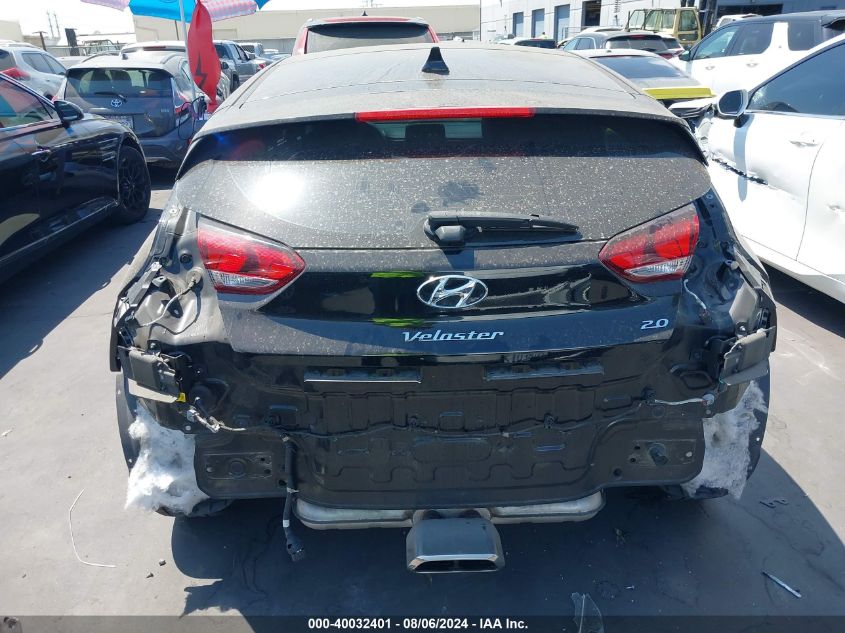 2020 Hyundai Veloster 2.0 Premium VIN: KMHTG6AFXLU021364 Lot: 40032401