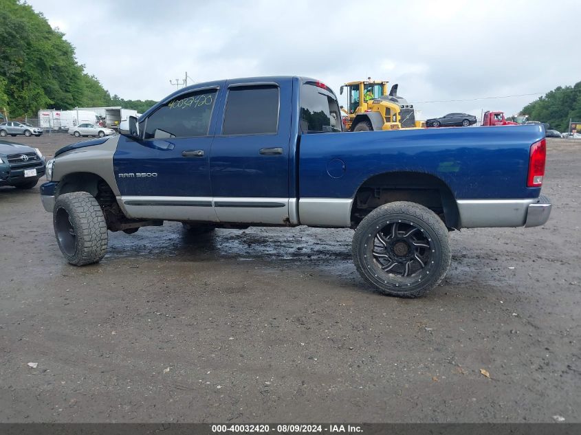 2006 Dodge Ram 3500 Slt/Trx4 Off Road/Sport VIN: 3D7LX38C66G121134 Lot: 40032420