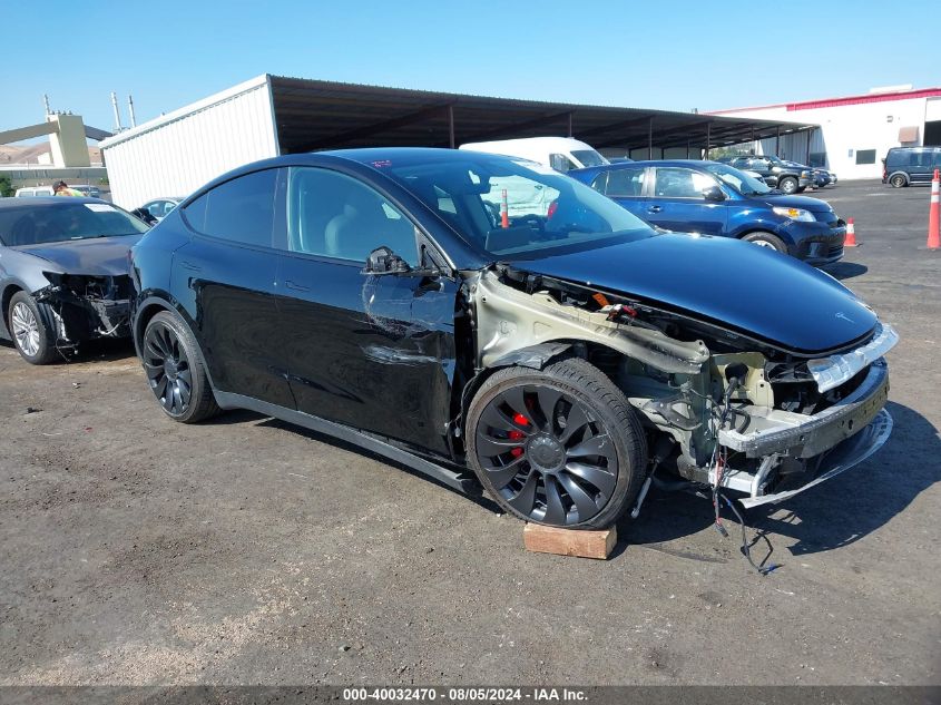 2022 TESLA MODEL Y PERFORMANCE DUAL MOTOR ALL-WHEEL DRIVE - 7SAYGDEF4NF490506