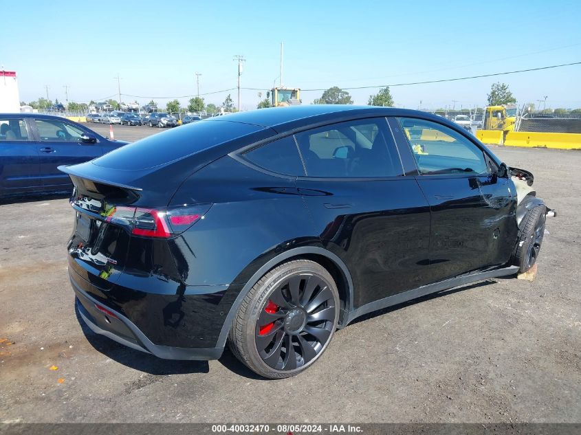 2022 TESLA MODEL Y PERFORMANCE DUAL MOTOR ALL-WHEEL DRIVE - 7SAYGDEF4NF490506