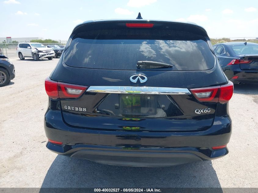 2019 Infiniti Qx60 Pure VIN: 5N1DL0MN1KC550500 Lot: 40032527